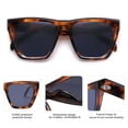 thumbnail image 4 of Lentes de Sol SOJOS de Moda Oversize Cuadrados Ojo de Gato SJ2179 para Mujer, 4 of 5