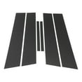 thumbnail image 1 of Recorte de Ventana del Pilar para Mazda 2 Sedan 07-13 Antirrayaduras Fibra de Carbono, 1 of 6