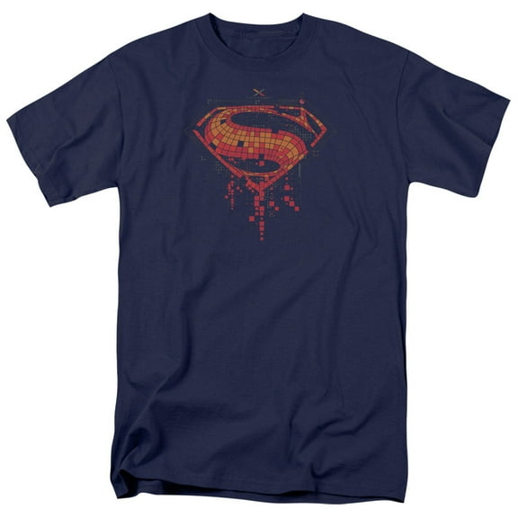 Batman V Superman Tech Super Logo Unisex Adult T Shirt For Men And Women