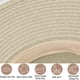 thumbnail image 2 of 54-58 cm sombrero circunferencia sombrero femenino verano al aire libre playa grandes aleros protector solar sombrilla sombrero de paja pajarita plegable, 2 of 5