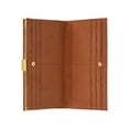thumbnail image 4 of Time and Tru Women's Kinsley Wallet, Cognac, 4 of 4