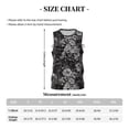 thumbnail image 4 of Sikiie Rose Flowers Basketball Jersey Reversible Men's Mesh Athletic Sports Shirts Training Practice S-4XL3X-Large, 4 of 6