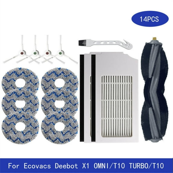 For Ecovacs Deebot X1 TURBO/ X1 OMNI/ T10 TURBO Vacuum Cleaner Parts Accessories