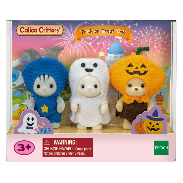CALICO CRITTERS ハロウィン 3体セット Calico Critters Trick or Treat Trio, Limited Edition