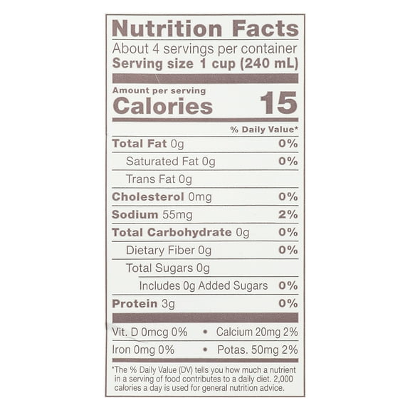 Bonafide Provisions Organic No Salt Added Chicken Broth, 32 fl oz Pack Of 6