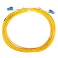 thumbnail image 1 of Fiber Optic Patch Cord, Low Light Loss LC To LC Stable Single Mode Fiber Cable Duplex  For Media, 1 of 8