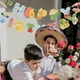 thumbnail image 3 of 1 juego de pancartas hawaianas de feliz cumpleaños, pancartas de papel con temática de playa, banderines decorativos de papel para cumpleaños., 3 of 6
