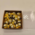 thumbnail image 6 of Miniature Wooden Bee Ornaments 24 Pack for Moss Micro Landscape Fairy Garden Craft Scrapbooking Plant Accessories Small Garden Decor Yellow, 6 of 8