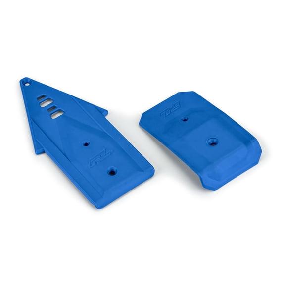 Pro-Line Racing Bash Armor F/R Skid Plates Blue for ARRMA 3S Vehicles PRO639506