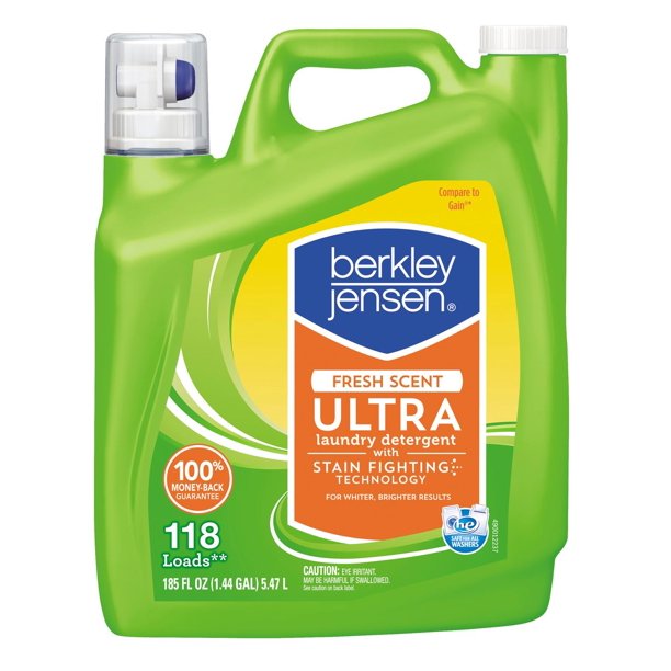 Product of Berkley Jensen Fresh Scent Ultra Laundry Detergent, 185 fl