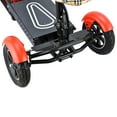 thumbnail image 2 of 36 Miles Long Range Lite Foldable Electric Scooter, 19" Wide Leather Seat Seat - Stylish Red, 2 of 9