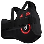 RDX Chest Guard, MMA Kickboxing Muay Thai Boxing Body Protector, Sparring Training Heavy Punching, KARA Adjustable Strike Shield, Martial Arts Upper Body Ribs Protection Pad, Taekwondo Vest