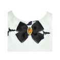 thumbnail image 5 of Girls Dress White Halloween Witch Bat Pumpkin Costume Halter Dress 12 Years, 5 of 8