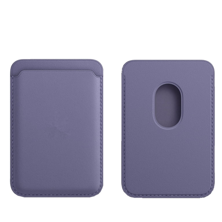 Magnetic Card Wallet Holder Easily Hold 3 Cards PU Leather Wallets  Portablet Credit Cards Sleeve for Phone - Walmart.com