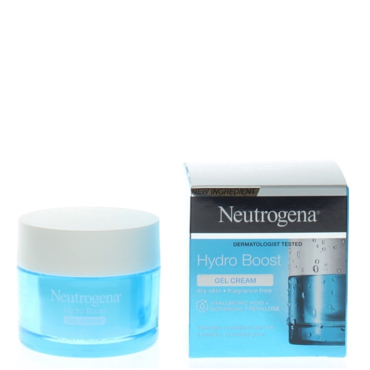 Neutrogena Hydro Boost Gel Cream with Hyaluronic Acid Hydrating Facial Moisturizer for Dry Skin