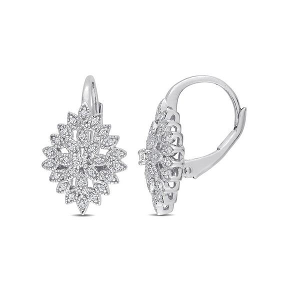 Everly Women's Diamond Sterling Silver Earrings