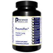 Premier Research Labs PneumoVen - Lung Support with Bromelain & NAC - 60 Capsules