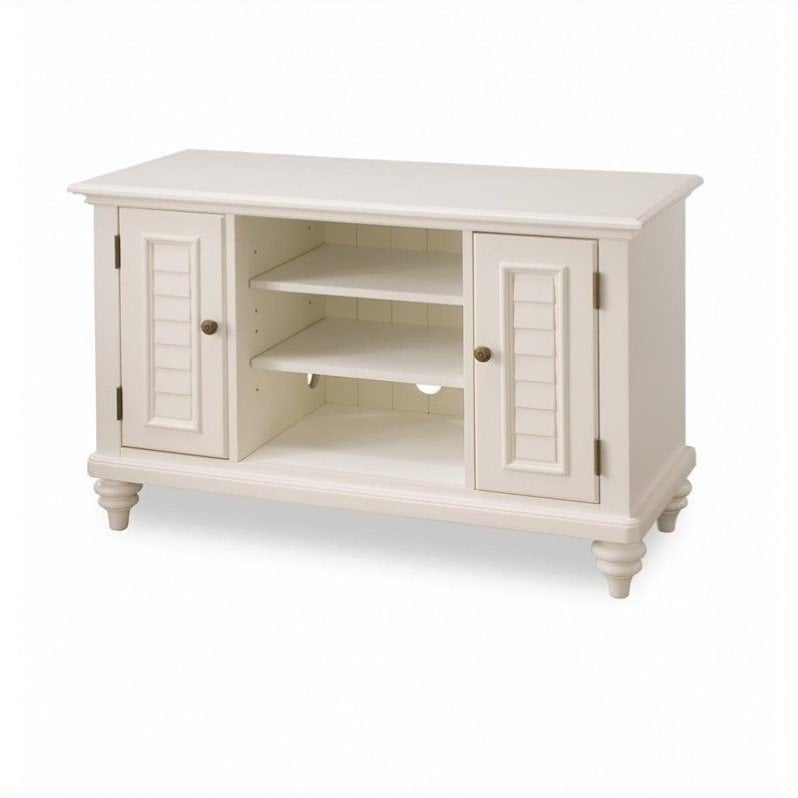 Home Styles Bermuda White Tv Stand