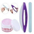 thumbnail image 3 of FLAMEEN Nail Polish File, 3Pcs/Set Manicure Pedicure Tools, Nail Supplies For Nail Salon Nail Care Tool, 3 of 8