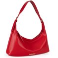 thumbnail image 3 of Montana West Hobo Bags for Women Shoulder Trendy Purses Leather Clutch Purse and Handbags, Red, 3 of 8