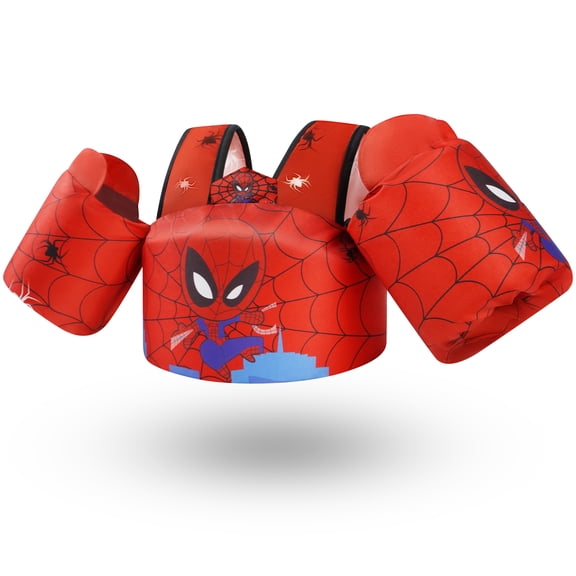 Toddler Swim Vest for Child Learn Swiming Training,Infant Safety Swimmies Aid Jacket for Kids 2 3 4 5 6 Years Old,Arm Water Wings for Baby 22-66lbs