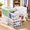 Transparent White-12 x 12 x 12 Inch - 6 Pack, variant on Plastic Storbags With Easy-glide Zipper Pack Of 6 Durabler Vinyl Zippered For Clothesersforters Blankets Sheets Bedding (15.7 X 1
