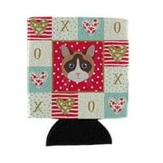 Carolines Treasures CK5167CC Snowshoe Cat Love Can or Bottle Hugger Can Hugger multicolor