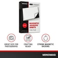 thumbnail image 4 of Minomag Magnetic Sheets with Adhesive Backing - 4"x6" Magnet Sheets - Great for Photographs, 4 of 5