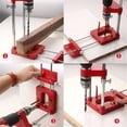 thumbnail image 3 of LongDay Drill Guide Locator Woodworking Drilling Template Tool Portable Press Machine, 3 of 8