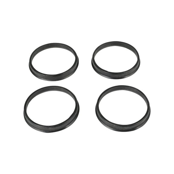 cciyu Wheel Hub Centric Rings Ring PACK OF 4 73.1 to 67.1 67.1mm ID to 73.1mm OD Black Poly Carbon Plastic Hubrings