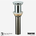 thumbnail image 5 of Karran Usa Pu25 Karran Pu25 Pop-Up Vanity Bowl Drain - Chrome, 5 of 5