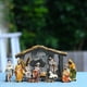 thumbnail image 3 of 2X Pesebre Navideño Escena Grupal Decoración Caja de Regalo Regalo de Navidad en Resina, 3 of 5