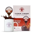 thumbnail image 5 of Lone Tree Single-Serve Coffee Pods – Premium 100% Arabica Liquid Concentrate – Smooth & Bold Medium Original Roast – 12 Pods – Ready Hot or Iced, 5 of 8