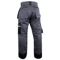 thumbnail image 6 of Notus Men's Work Safety Pants Cordura Knee Reinforced Casual Tactical Trousers Utility Tools Holster Pockets S1 Gray 38-34, 6 of 6