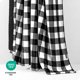 thumbnail image 3 of Manta de Cama de Felpa Sherpa Bare Home Reversible Liviana Tamaño Matrimonial/queen Cuadros Escoceses Blanco/negro, 3 of 4