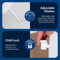 thumbnail image 4 of Bio Bidet BB-300 Non-Electric Bidet Toilet Seat with Child Lock, Front and Rear Wash, for Elongated Toilets, 4 of 14
