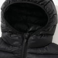thumbnail image 5 of Cethrio Boys Puffer Jackets with Hood, Zip up Lightweight Casual Warm Winter Coats Outerwear Army Green Size 14-16, 5 of 7