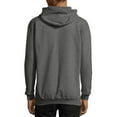 thumbnail image 5 of Hanes Men's and Big Men's Ultimate Cotton Heavyweight Fleece Full Zip Hood, up to Size 3XL, 5 of 5