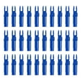 thumbnail image 1 of Uxcell Archery Arrows Nocks 6.2mm, Plastic Insert Arrow Nock Replacement Arrow Tails for Shooting Compound Recurve Blue, 1 of 7