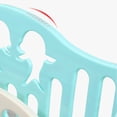 thumbnail image 4 of Book Shelf Organizer Kids Bookshelf Kids Book Rack Cartoon Shaped Plastic Book Organizer Display Storage Stand For Home School 3 Shelves Blue, 4 of 8