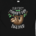 thumbnail image 4 of Inktastic Our 1st Mothers Day Together Cute Mom and Baby Sloth Boys or Girls Baby T-Shirt, 4 of 5