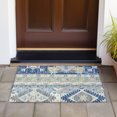 thumbnail image 6 of Addison Rugs Chantille Indoor/Outdoor Transitional Aztec Navy Washable Rectangle Rug, 1'8" x 2'6", 6 of 6