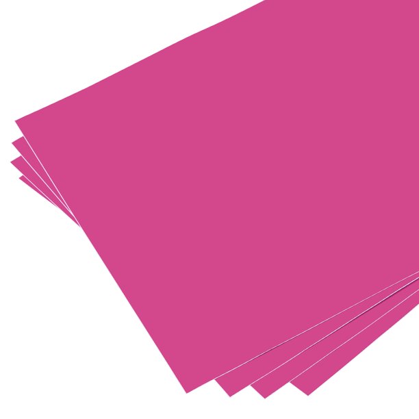 Láminas de Vinilo Adhesivo Permanente Rosa 30 x 30cm para Artesanía Unique Bargains