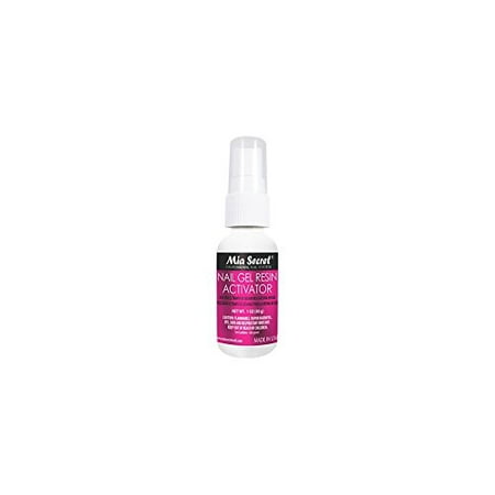 Mia Secret Nail Gel Resin Activator Spray 1 oz. (Best Nail Drying Spray)