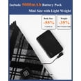 thumbnail image 4 of Bufanda calefactable KLADNDER con 3 niveles de temperatura y batería de 5000 mAh, 4 of 7