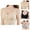 Beige, variant on Post Mastectomy Front Closure Bras for Women Seamless Front Hook Comfortable Bralette Post Surgery Bras