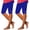 Blue, variant on Yogalicious Leggings for Women, Women's Quarter Pants High Waisted Hollow Yoga Quarter Pants Lightweight And Comfortable Quarter Pants Solid Color Soft Casual Pajama Pants Leggings Red 3XL