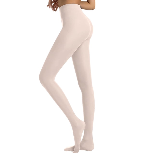 Comdrip Collants pour Femmes Collants pour Femmes Bas Semi-Opaques pour Femmes Collants Semi-Transparents Bas pour Femmes Rose G