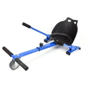 HoverTech 1 All In One Hover Cart Attachment For Hoverboard - Transform your Hoverboard into a Go Kart with Hovercart - Blue