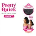thumbnail image 2 of Outre PRETTY QUICK Premium Heat Resistant Synthetic Salon Style Wrap Ponytail Bulk-Free Quick Easy Styling Lightweight Soft Feel & Natural Luster - BOHEMIAN COILS 18" (2T1/350), 2 of 6